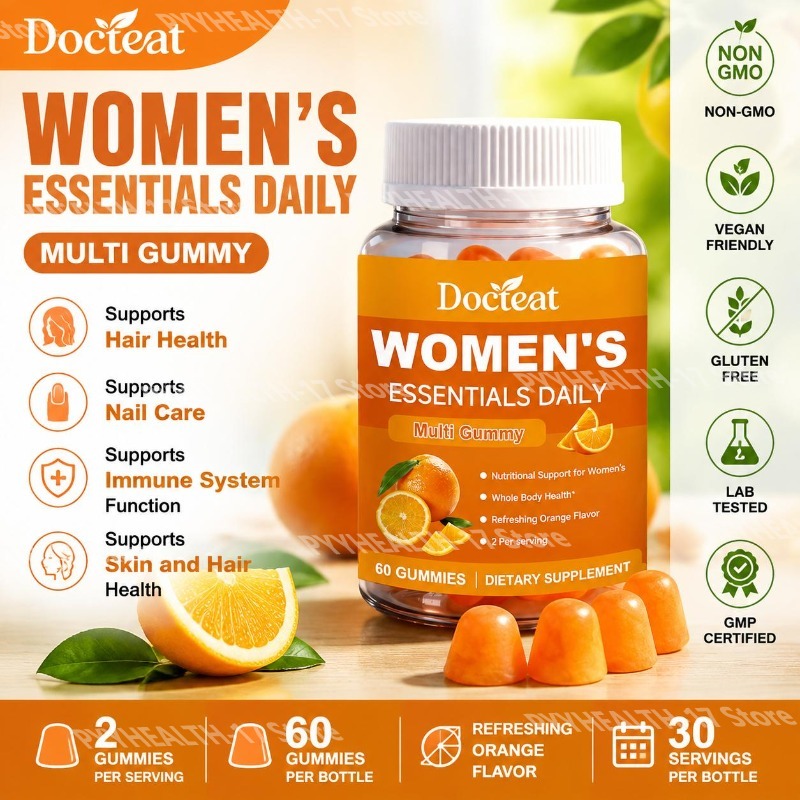 Multivitamin Gummy Adult - ด็อกทีท เวิร์มมีส์ เอสเซนเชียลส์ เดลี่ มัลติ กัมมี่