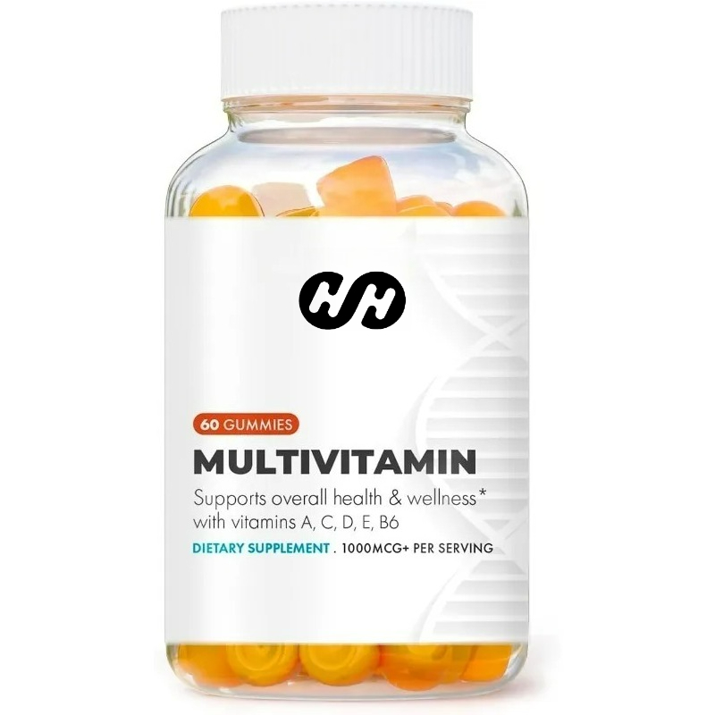 Multivitamin Gummy Adult - วิตามินรวมสำหรับผู้ใหญ่แบบกัมมี่ ช่วยเสริมพลังงาน ภูมิคุ้มกัน ระบบเผาผลาญ และการทำงานของกล้ามเนื้อ ปราศจาก