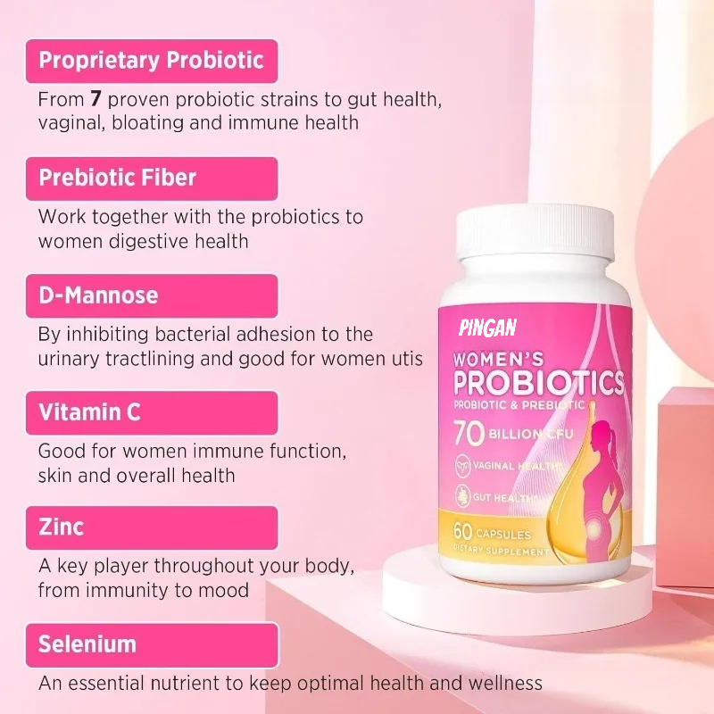 Probiotic 60 Billion - โปรไบโอติกช่องคลอด 70 พันล้าน CFU พร้อมปรับสมดุลค่า pH