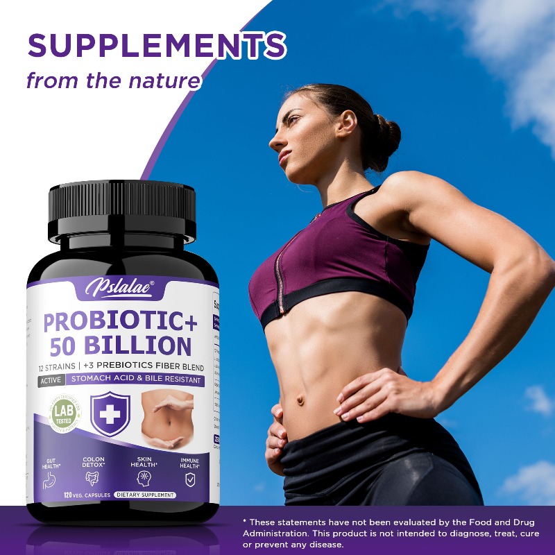Probiotic 60 Billion - โปรไบโอติก 50 พันล้าน - ช่วยรักษาความสมดุลของลำไส้ สนับสนุนภูมิคุ้มกัน