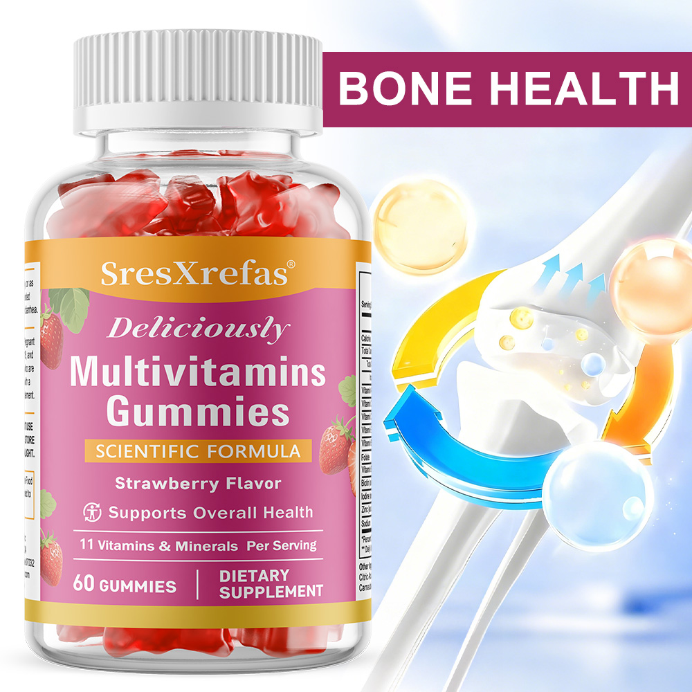 Multivitamin Gummy Adult - วิตามินรวมแบบกัมมี่ สูตรวิตามินและแร่ธาตุ 11-in-1 เสริมสร้างภูมิคุ้มกัน พลังงาน การเผาผลาญ