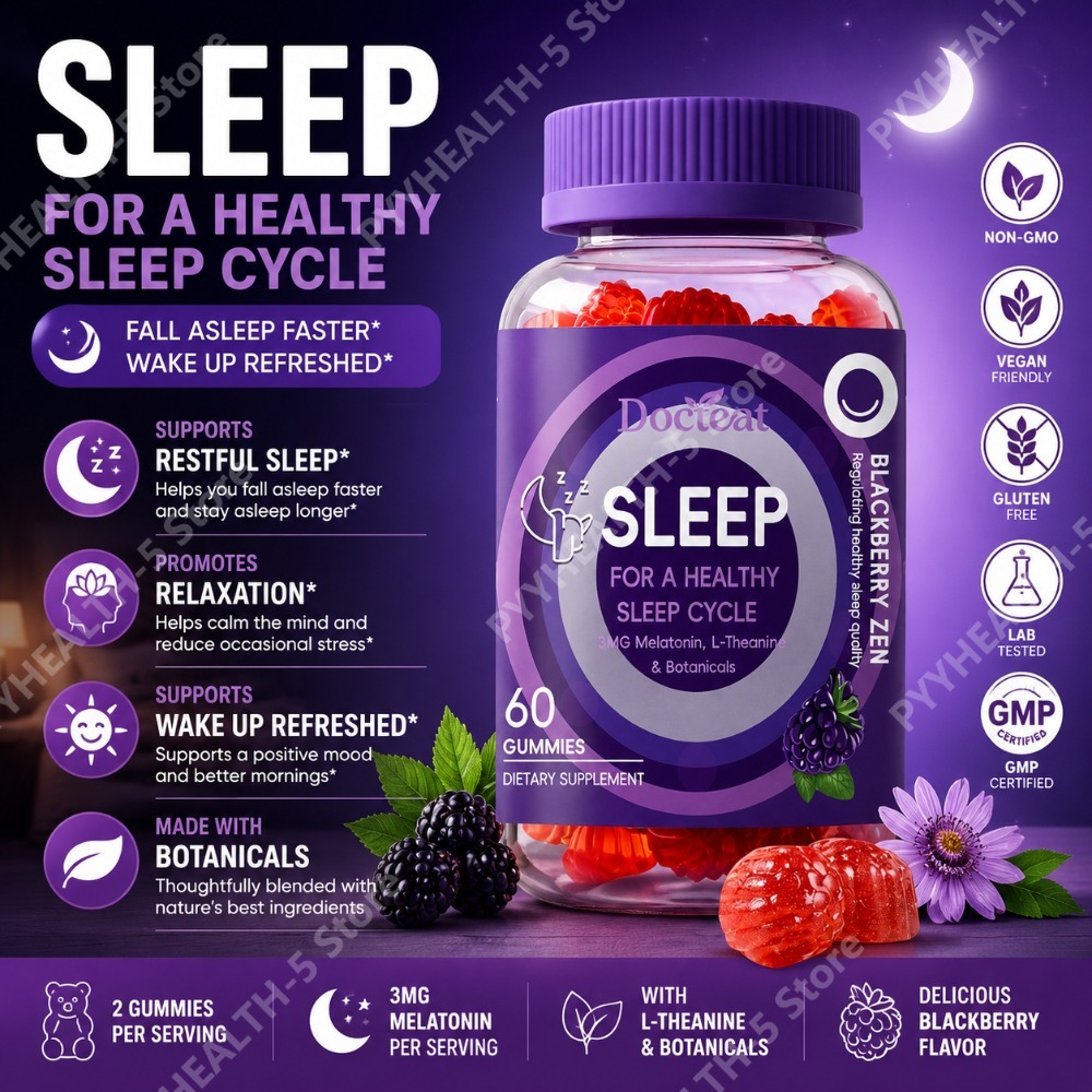 Melatonin Sleep Gummy - ด็อกทีท สลีป กัมมี่ส์ เมลาโทนิน 3 มก.
