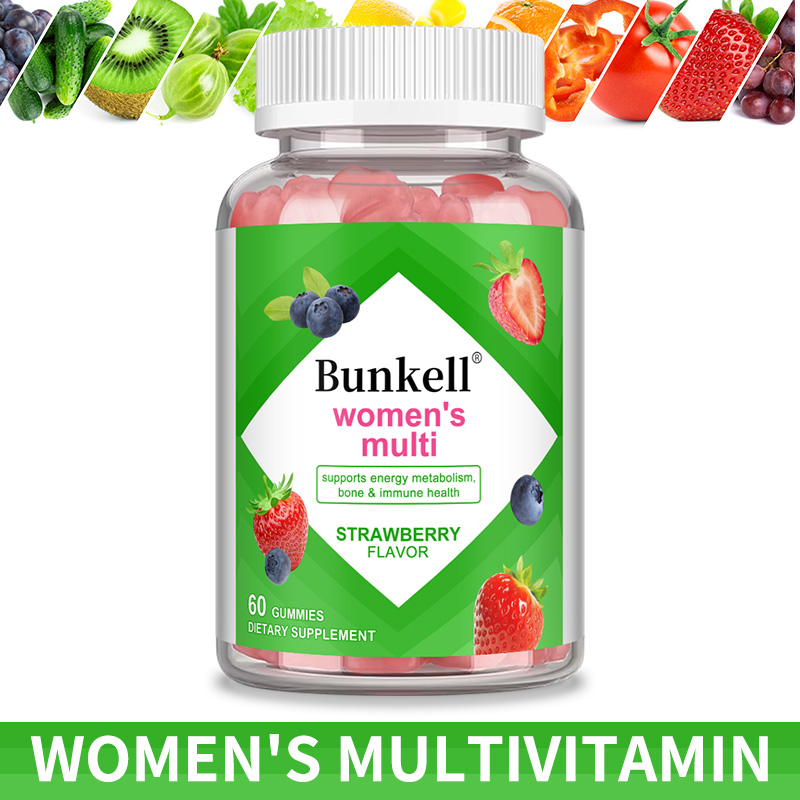 Multivitamin Gummy Adult - วิตามินรวมสำหรับผู้หญิง - พลังงาน อารมณ์ การดูแลเส้นผม การดูแลผิว