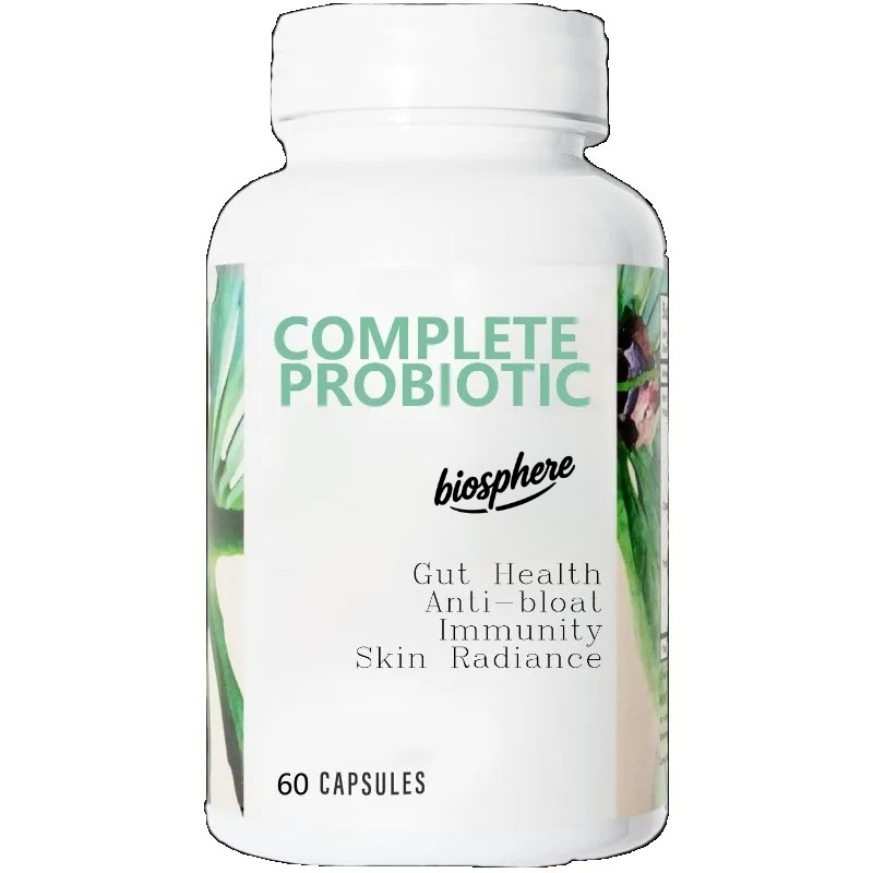 Probiotic 60 Billion - โปรไบโอติกส์สำหรับผู้หญิง 3 พันล้าน CFU สำหรับการย่อยอาหาร อาการท้องอืด