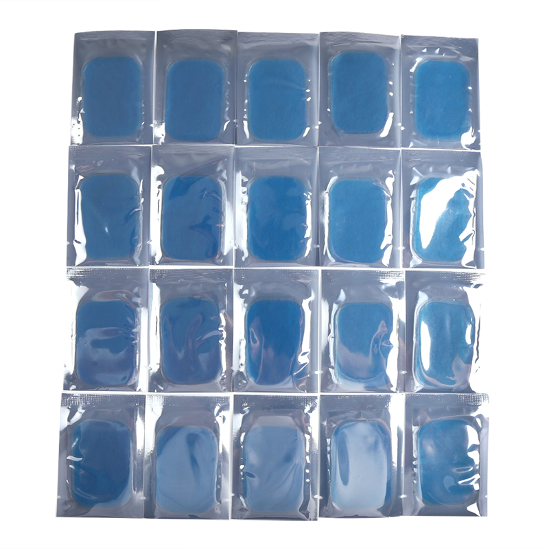 Nutrition Gym - 50/100pcs เปลี่ยนแผ่นเจล ABS EMS เครื่องกระตุ้นกล้ามเนื้อหน้าท้อง Hydrogel