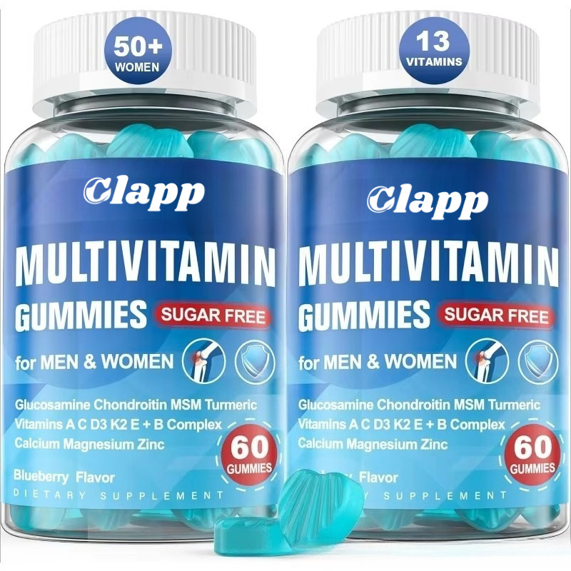 Multivitamin Gummy Adult - วิตามินรวมชนิดกัมมี่เสริมสารอาหารเพื่อรักษาสุขภาพการมองเห็น การเผาผลาญพลังงาน และเป็นอาหารเพื่อสุขภาพ