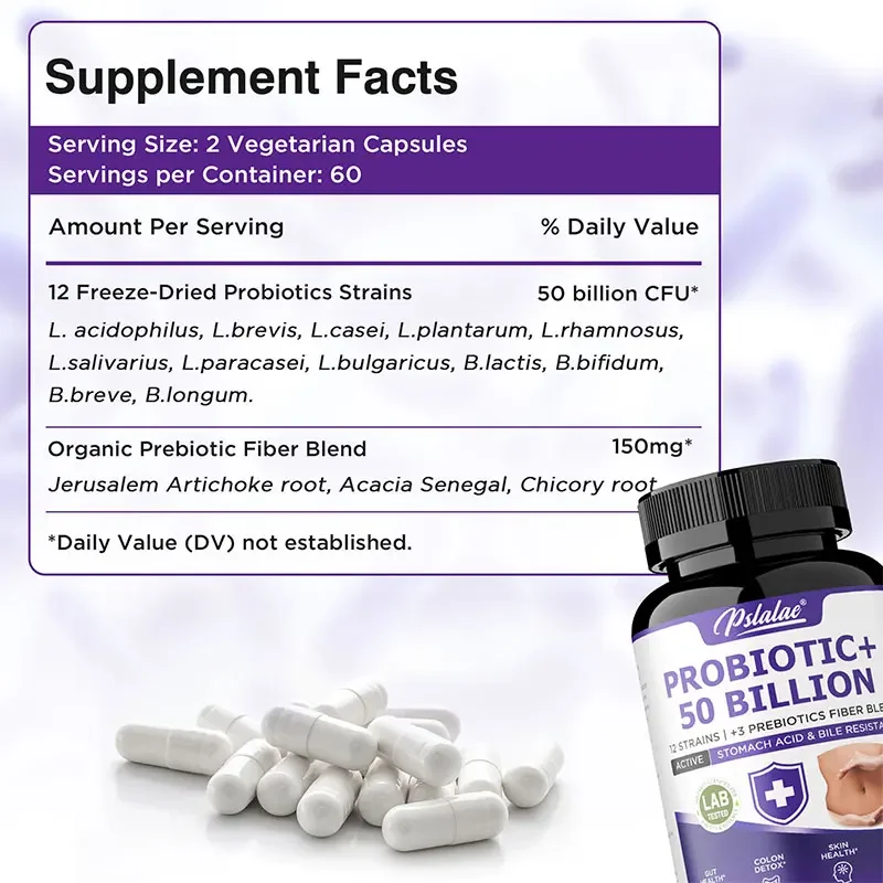 โปรไบโอติก 50 พันล้าน - โปรไบโ - Probiotic 60 Billion บทวิจารณ์และราคา