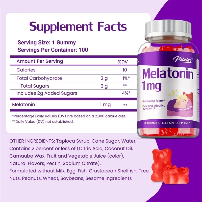 เมลาโทนินกัมมี่ 1 มก. - ช่วยให - Melatonin Sleep Gummy บทวิจารณ์และราคา