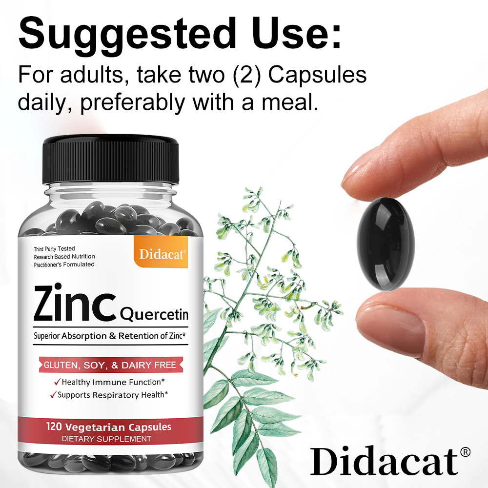 แคปซูลควอเซตินและซิงค์สำหรับผู - Nutrition Zinc บทวิจารณ์และราคา
