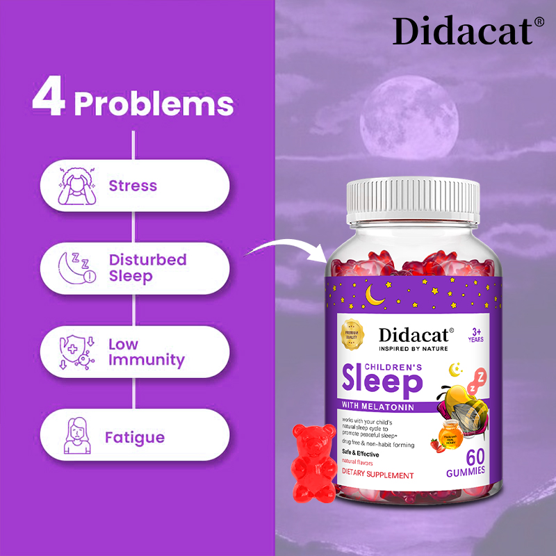 เมลาโทนินกัมมี่สำหรับเด็ก - ช่ - Melatonin Sleep Gummy บทวิจารณ์และราคา