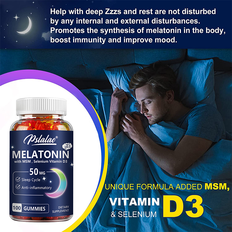 Melatonin Gummies 50 มก. - เคร - Melatonin Sleep Gummy บทวิจารณ์และราคา