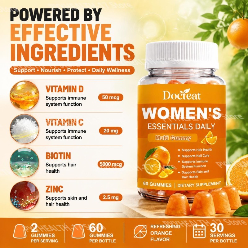 ด็อกทีท เวิร์มมีส์ เอสเซนเชียล - Multivitamin Gummy Adult บทวิจารณ์และราคา
