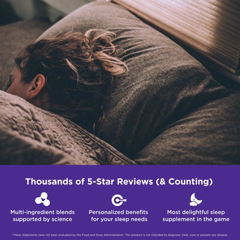 สลีปกัมมี่ส์ - ช่วยผ่อนคลาย ลด - Melatonin Sleep Gummy บทวิจารณ์และราคา
