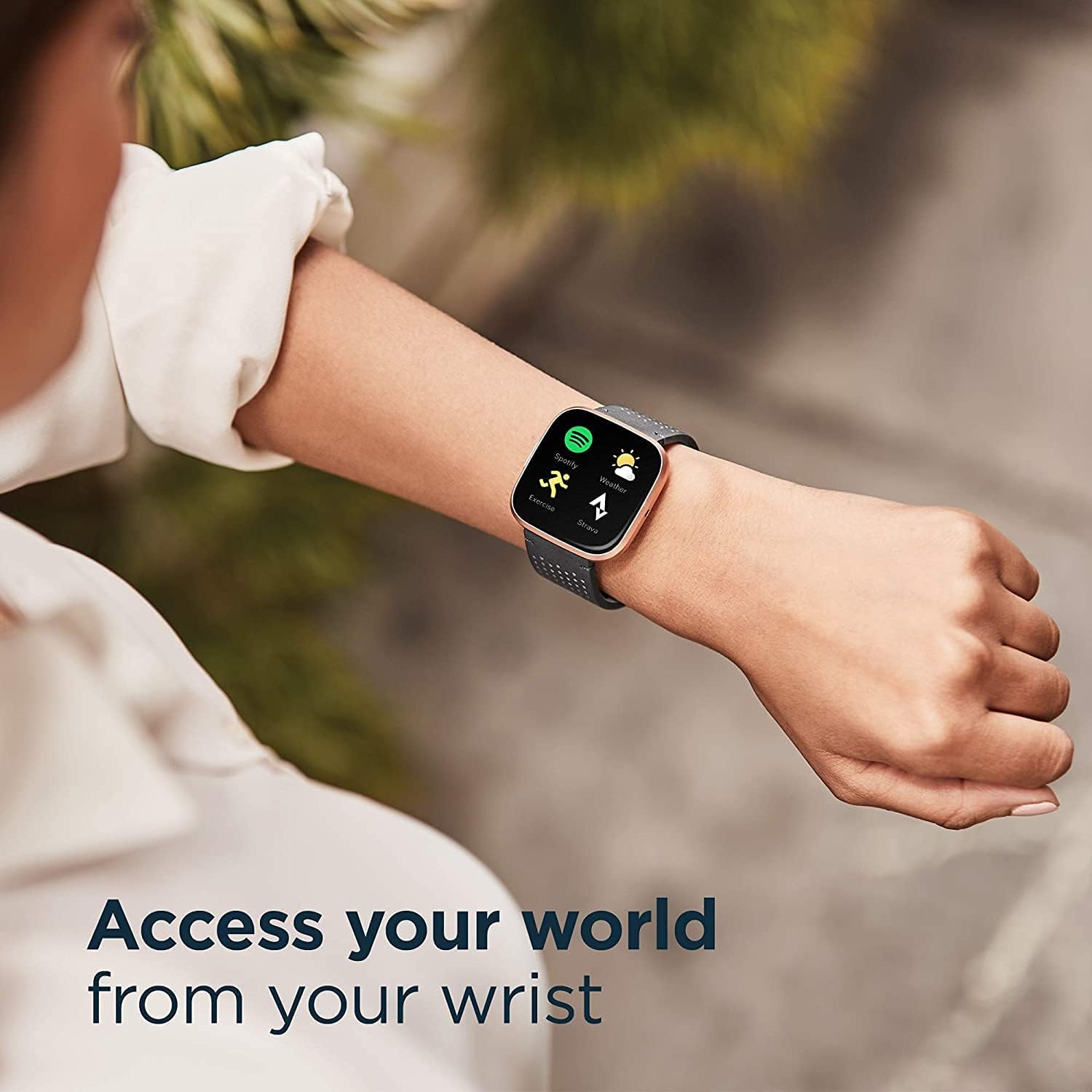 Fitbit Versa 2 สมาร์ทวอทช์สุขภ - Nutrition Gym บทวิจารณ์และราคา