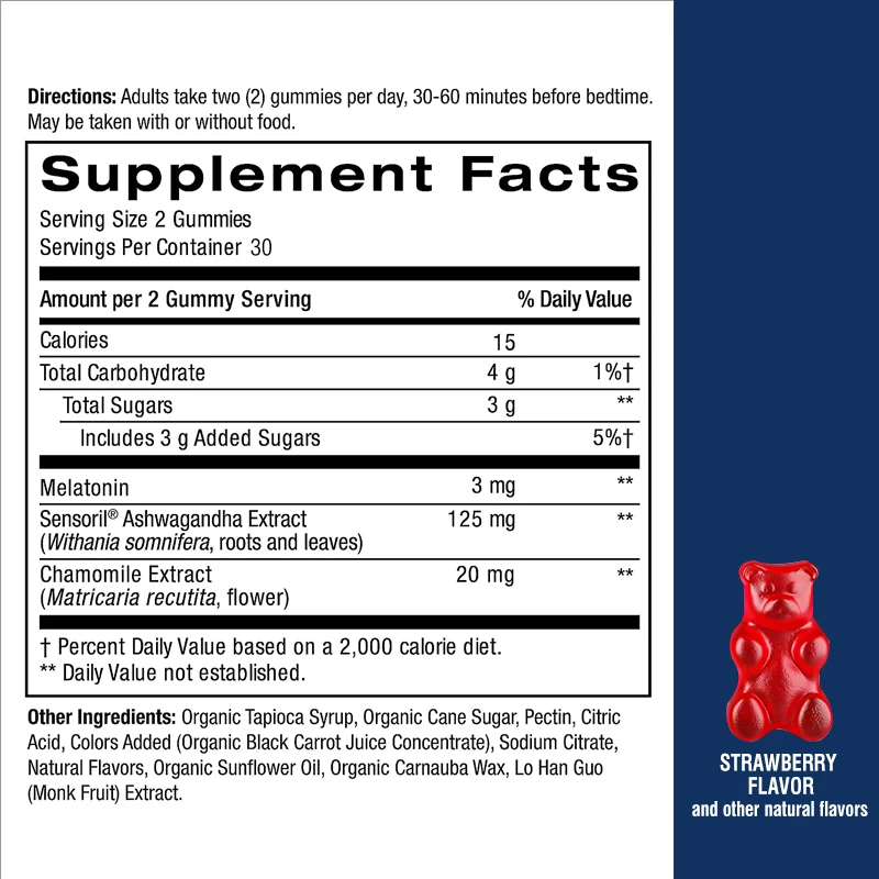 ผ่อนคลายและหลับสบาย - ด้วยเมลา - Melatonin Sleep Gummy บทวิจารณ์และราคา