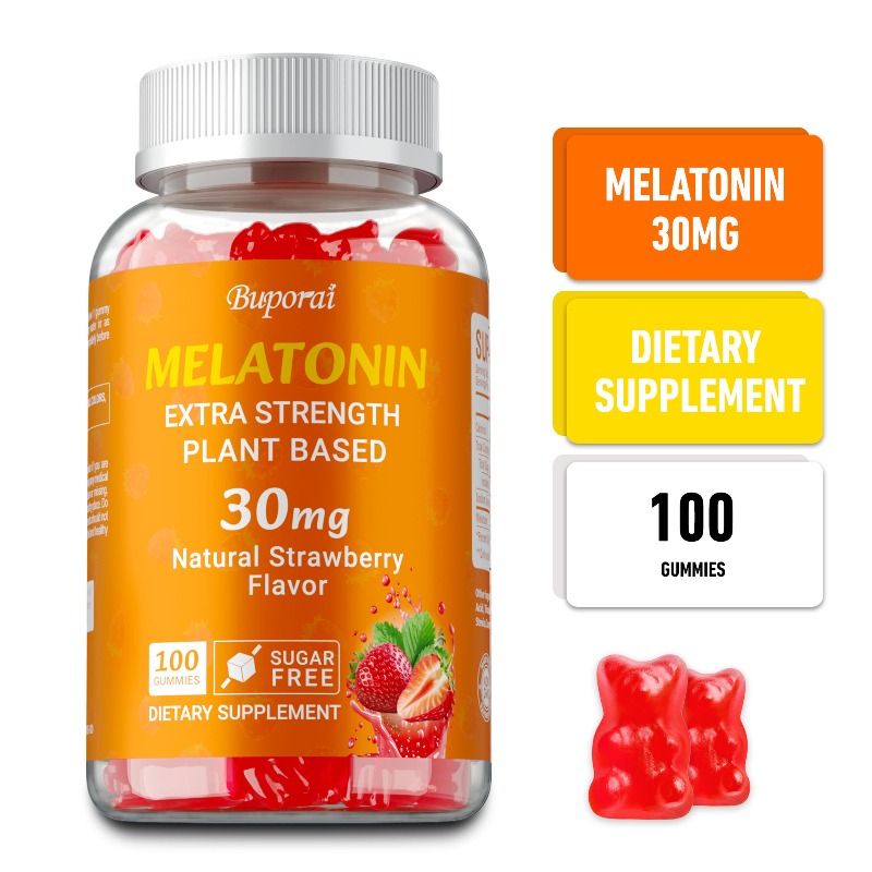 เมลาโทลิน 30 มก. - สงบจิตใจ ลด - Melatonin Sleep Gummy บทวิจารณ์และราคา