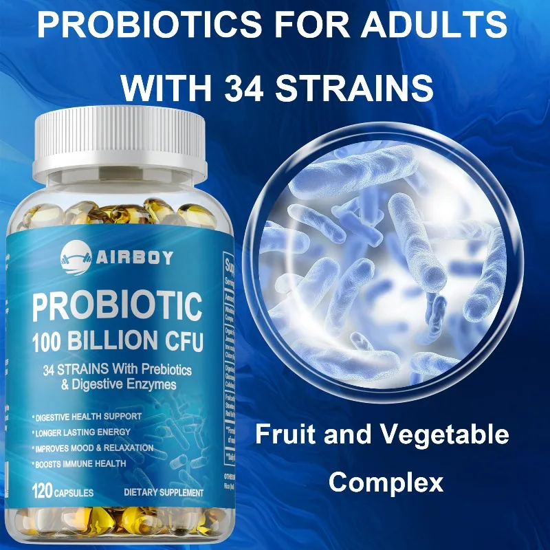 โปรไบโอติก 100 พันล้าน CFU - ป - Probiotic 60 Billion บทวิจารณ์และราคา