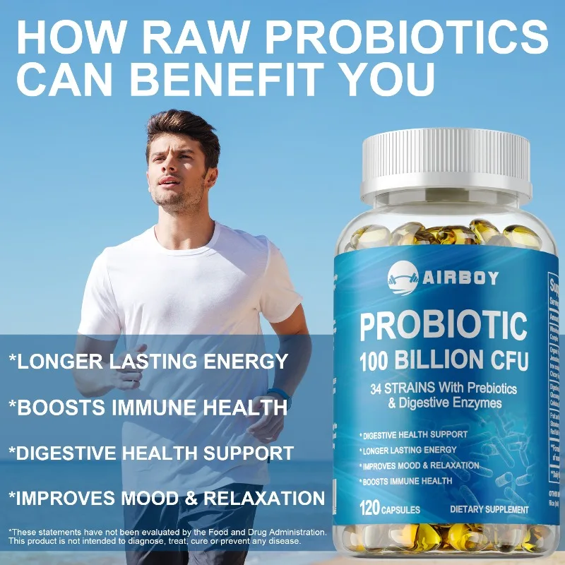 โปรไบโอติก 100 พันล้าน CFU - ป - Probiotic 60 Billion บทวิจารณ์และราคา