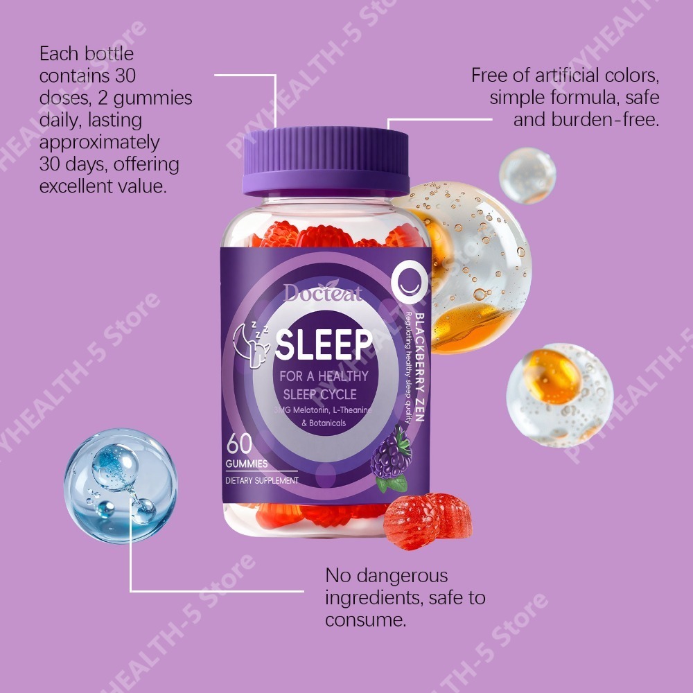 ด็อกทีท สลีป กัมมี่ส์ เมลาโทนิ - Melatonin Sleep Gummy บทวิจารณ์และราคา