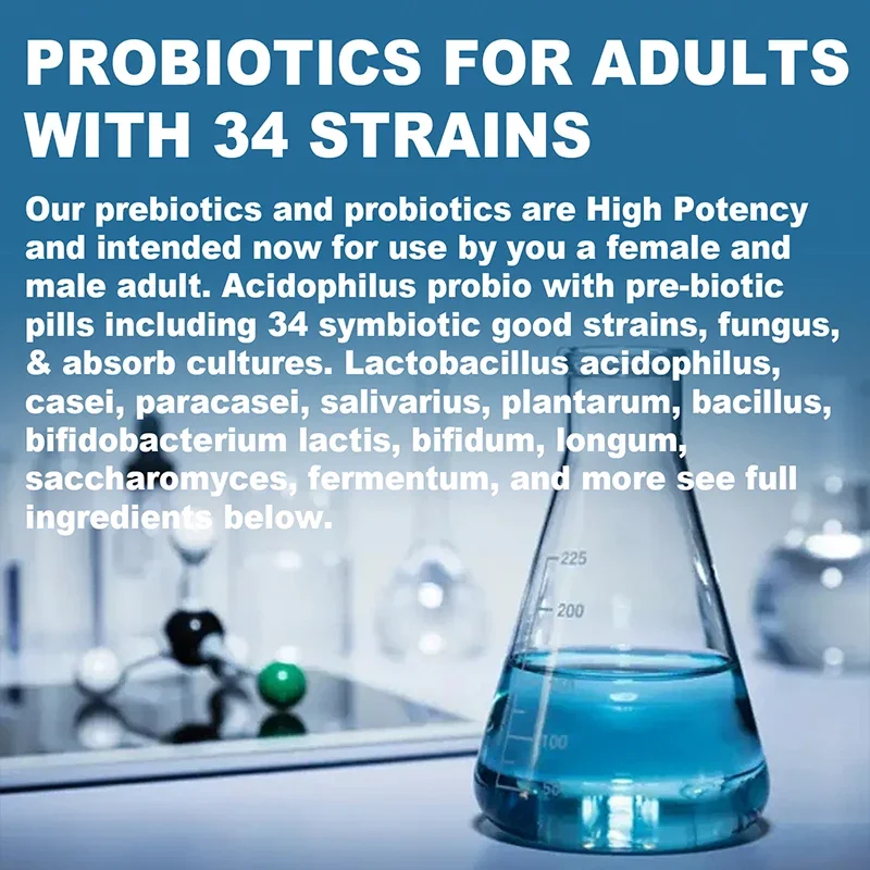 โปรไบโอติก 100 พันล้าน CFU - เ - Probiotic 60 Billion บทวิจารณ์และราคา