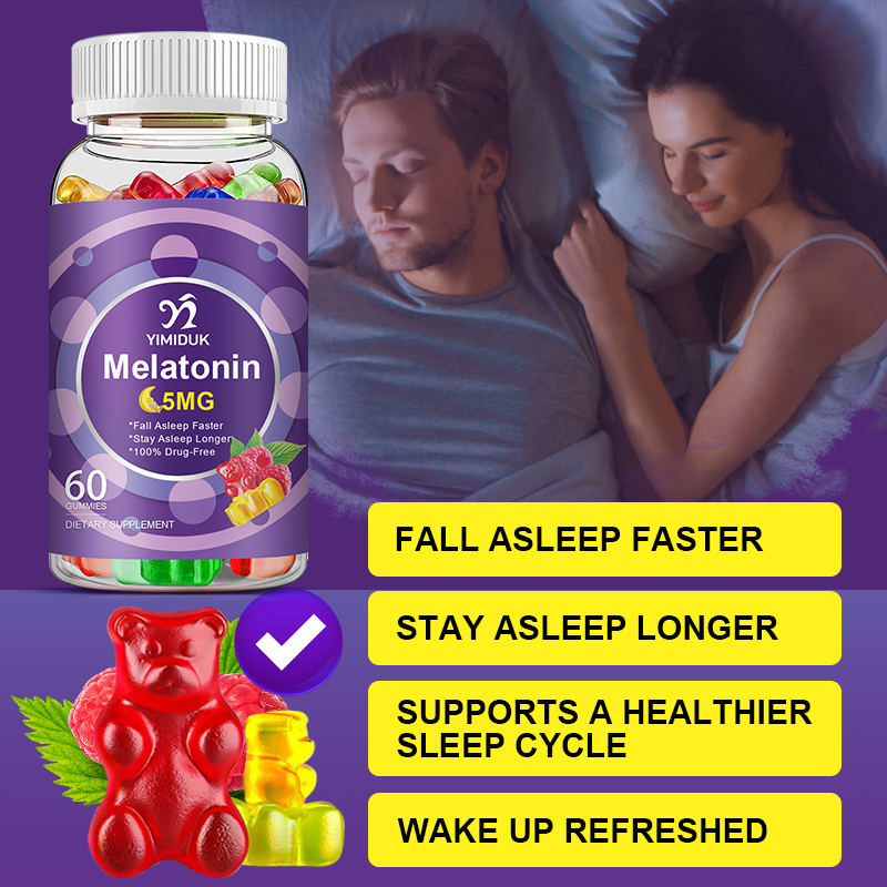 เมลาโทนินกัมมี่ 5 มก. ช่วยบรรเ - Melatonin Sleep Gummy บทวิจารณ์และราคา