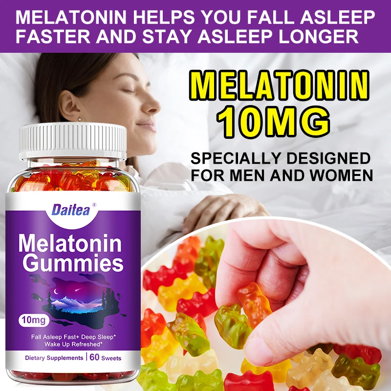 เมลาโทลิน 10 มก. อาหารเสริม |  - Melatonin Sleep Gummy บทวิจารณ์และราคา