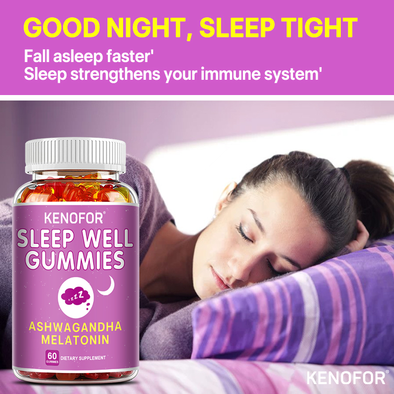 เมลาโทนิน + วุ้นอัชวกันดา -ปรั - Melatonin Sleep Gummy บทวิจารณ์และราคา