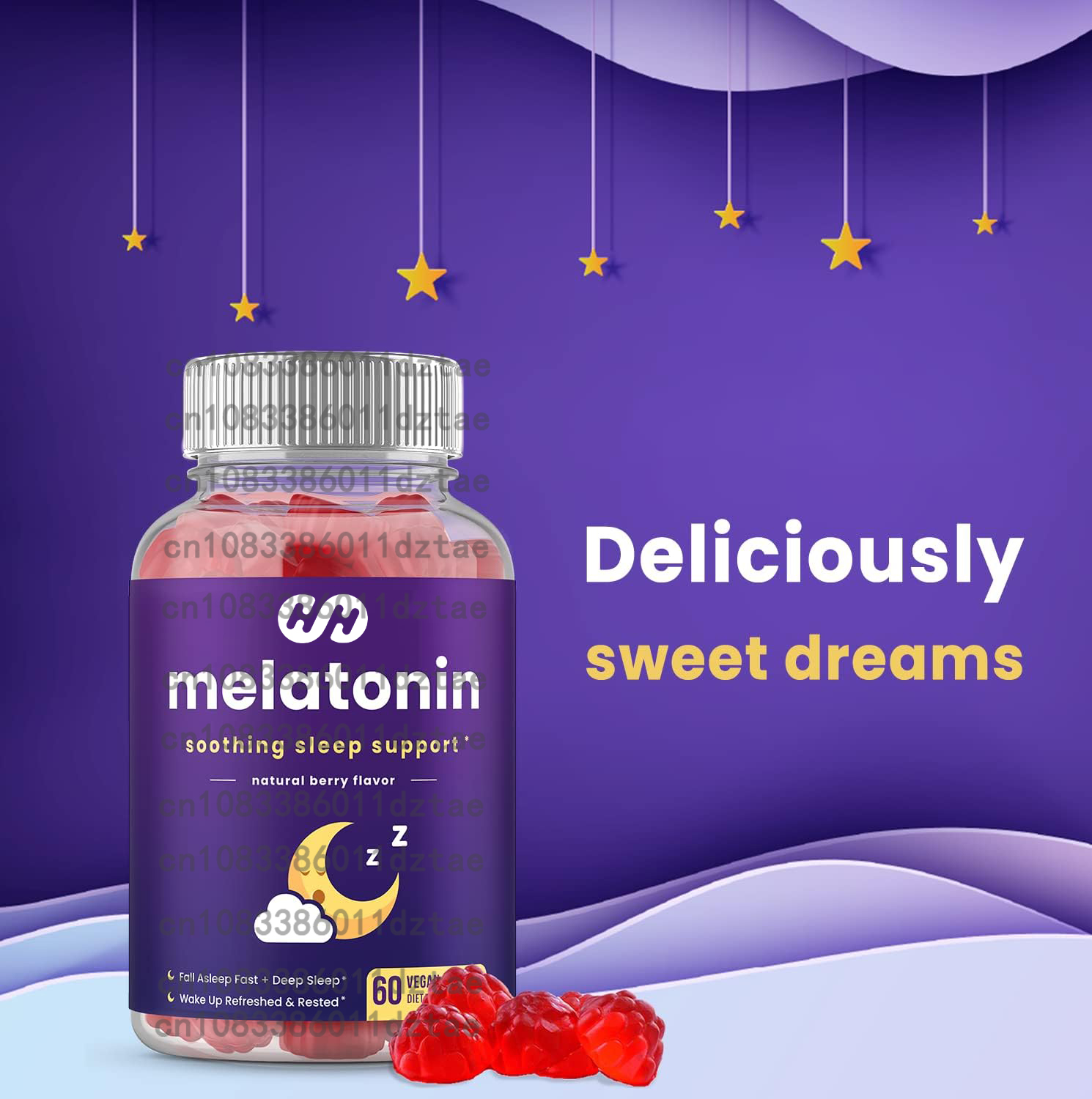 เมลาโทนินกัมมี่ - ช่วยการนอนหล - Melatonin Sleep Gummy บทวิจารณ์และราคา