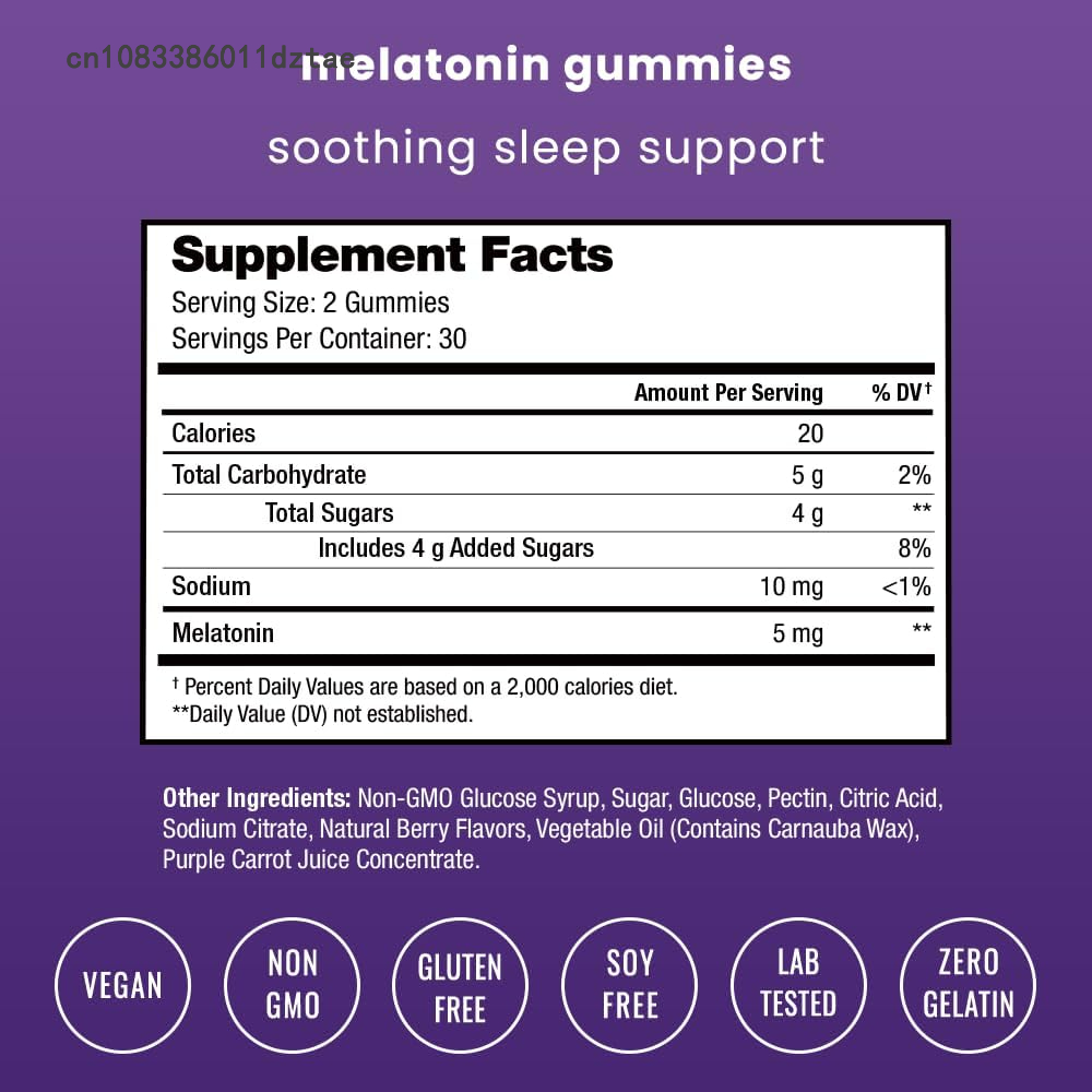เมลาโทนินกัมมี่ - ช่วยการนอนหล - Melatonin Sleep Gummy บทวิจารณ์และราคา