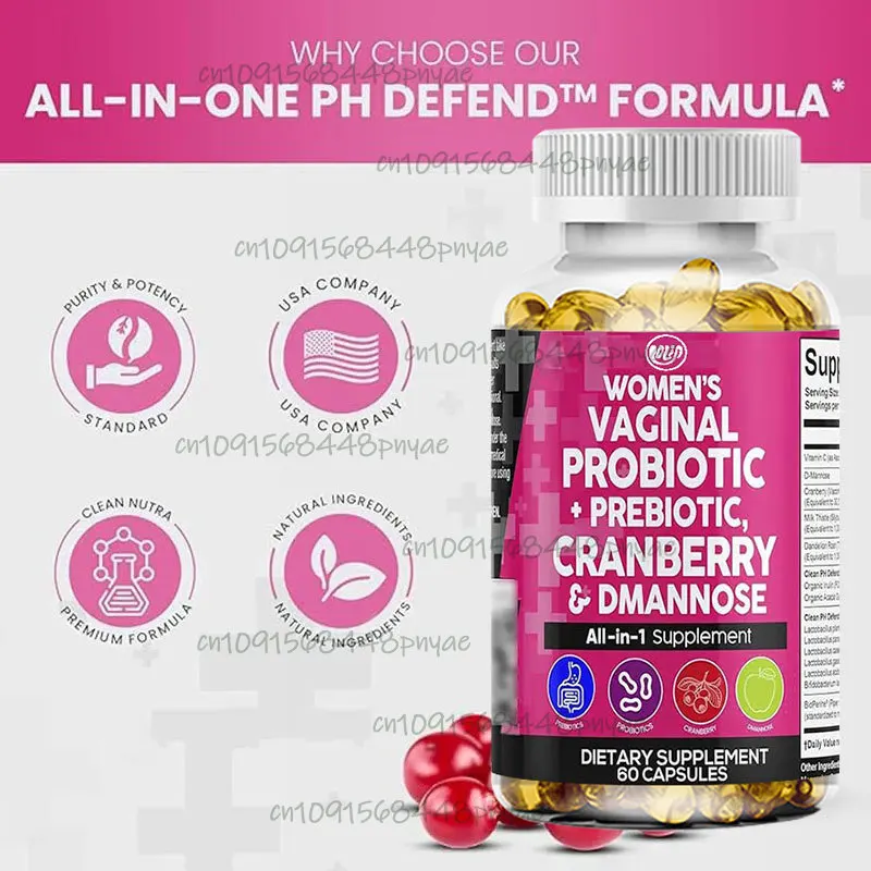 โปรไบโอติกหญิง 60 แคปซูล + พรี - Probiotic 60 Billion บทวิจารณ์และราคา