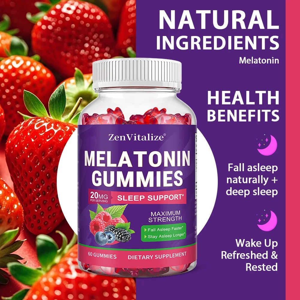 เมลาโทนินแบบกัมมี่สำหรับผู้ใหญ - Melatonin Sleep Gummy บทวิจารณ์และราคา