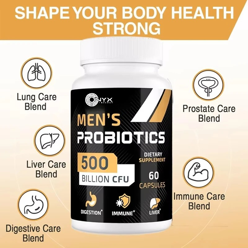 โปรไบโอติกส์สำหรับผู้ชาย CFU 5 - Probiotic 60 Billion บทวิจารณ์และราคา