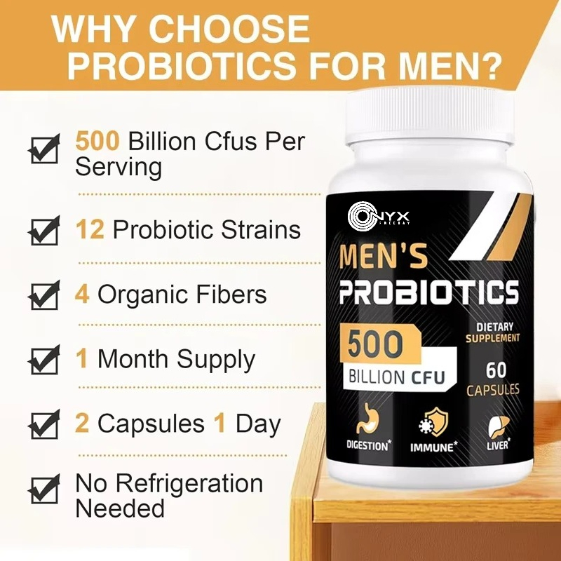 โปรไบโอติกส์สำหรับผู้ชาย CFU 5 - Probiotic 60 Billion บทวิจารณ์และราคา