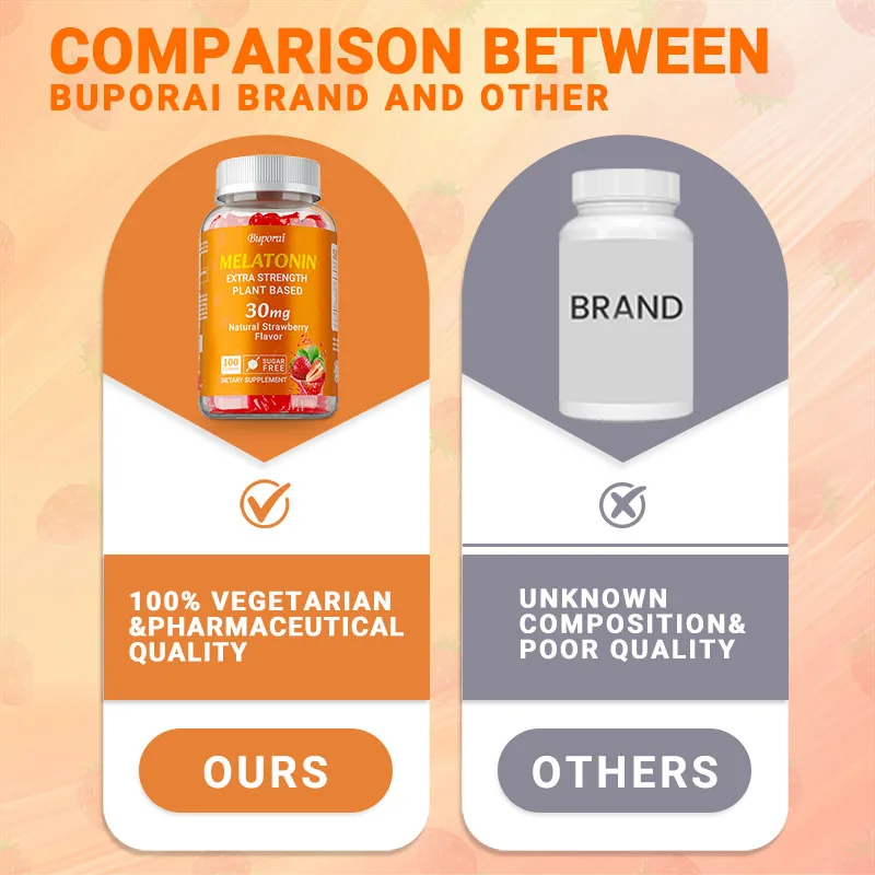 เมลาโทลิน 30 มก. - บรรเทาความว - Melatonin Sleep Gummy บทวิจารณ์และราคา