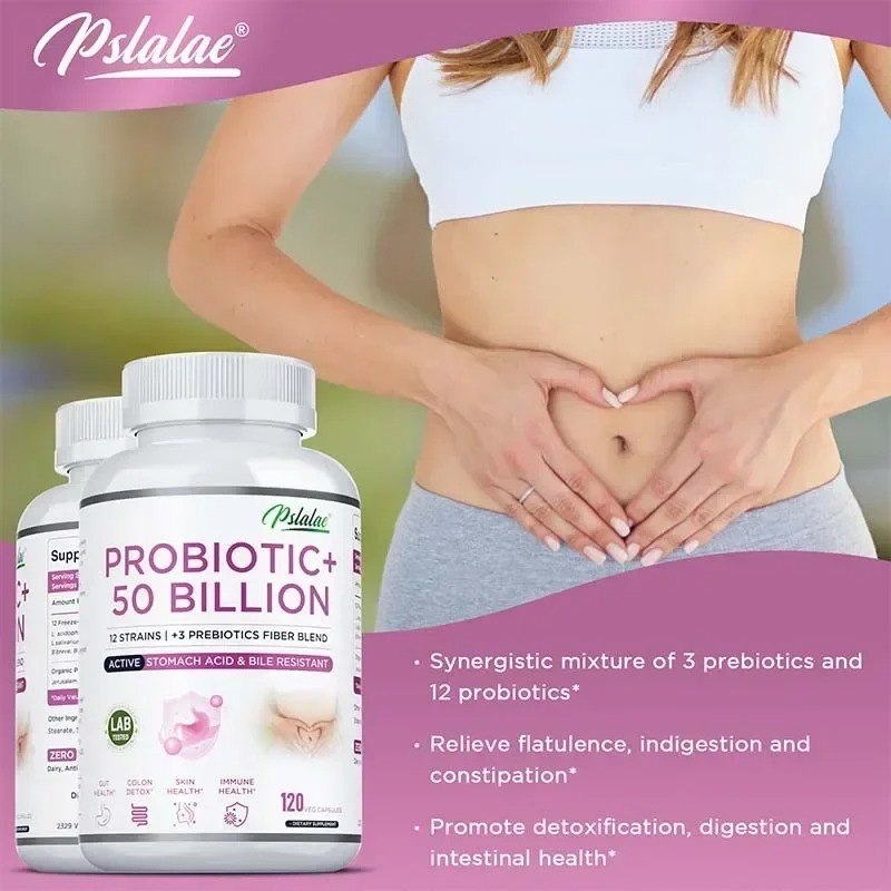โพรไบโอติกส์ 50 พันล้าน - ช่วย - Probiotic 60 Billion บทวิจารณ์และราคา