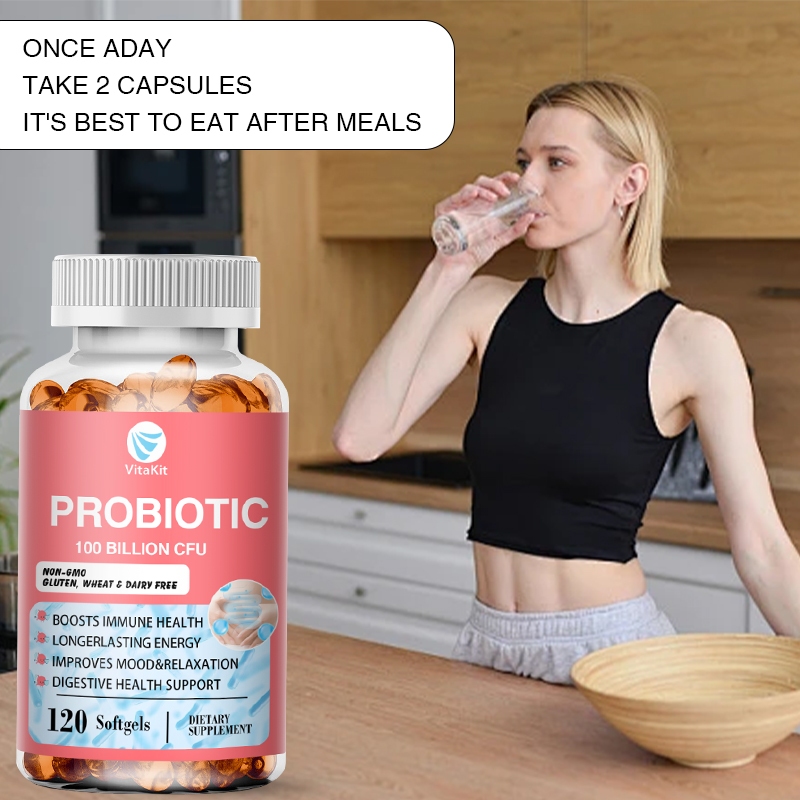 โปรไบโอติกส์แบบแคปซูล อาหารเสร - Probiotic 60 Billion บทวิจารณ์และราคา