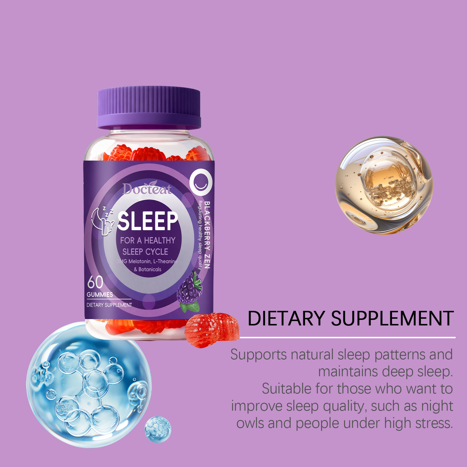 กัมมี่สำหรับการนอนหลับผสมเมลาโ - Melatonin Sleep Gummy บทวิจารณ์และราคา