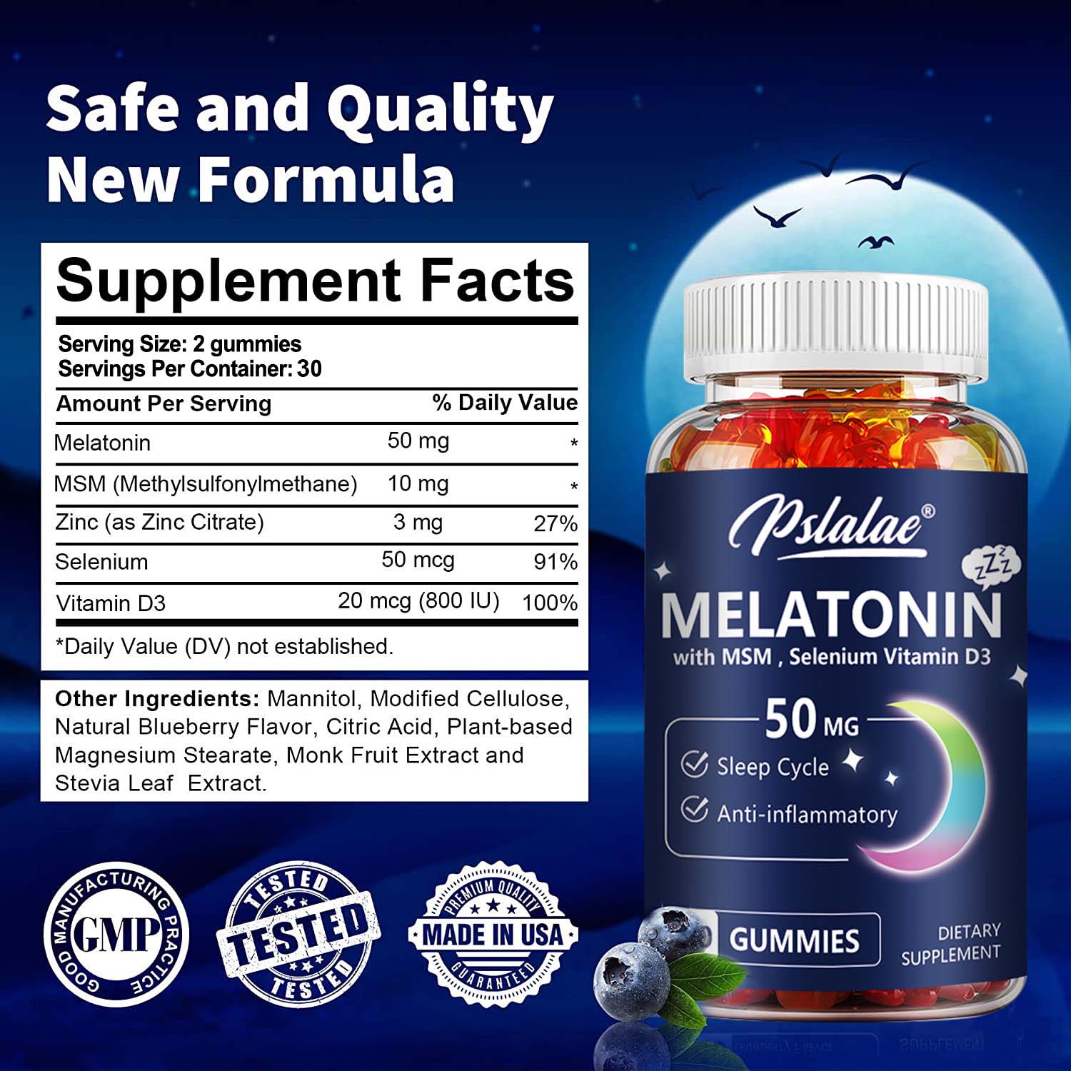 เมลาโทนินกัมมี่ 50 มก. - บรรเท - Melatonin Sleep Gummy บทวิจารณ์และราคา