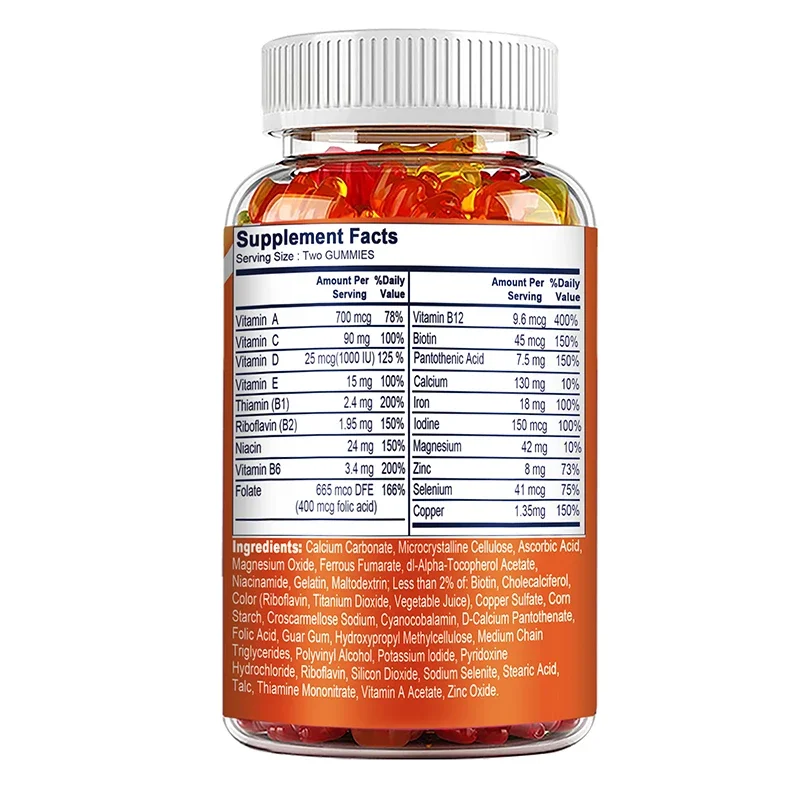 วิตามินรวมชนิดกัมมี่สำหรับผู้ห - Multivitamin Gummy Adult บทวิจารณ์และราคา