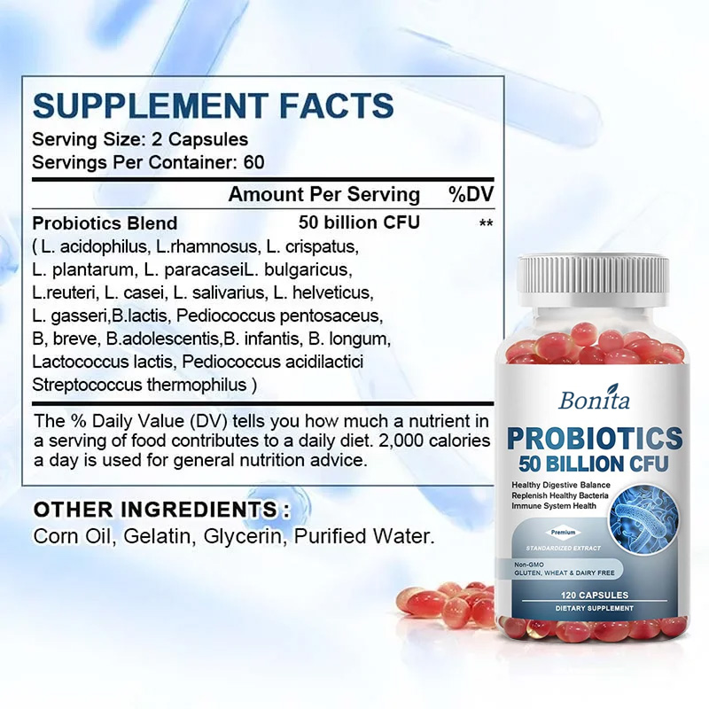 แคปซูลโปรไบโอติก 50 พันล้านแคป - Probiotic 60 Billion บทวิจารณ์และราคา